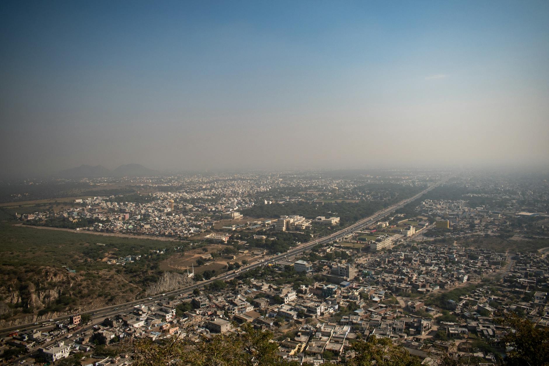 Jaipur city skyline representing our local roots and global vision